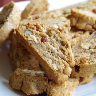 Cantuccini vegan ohne Zucker