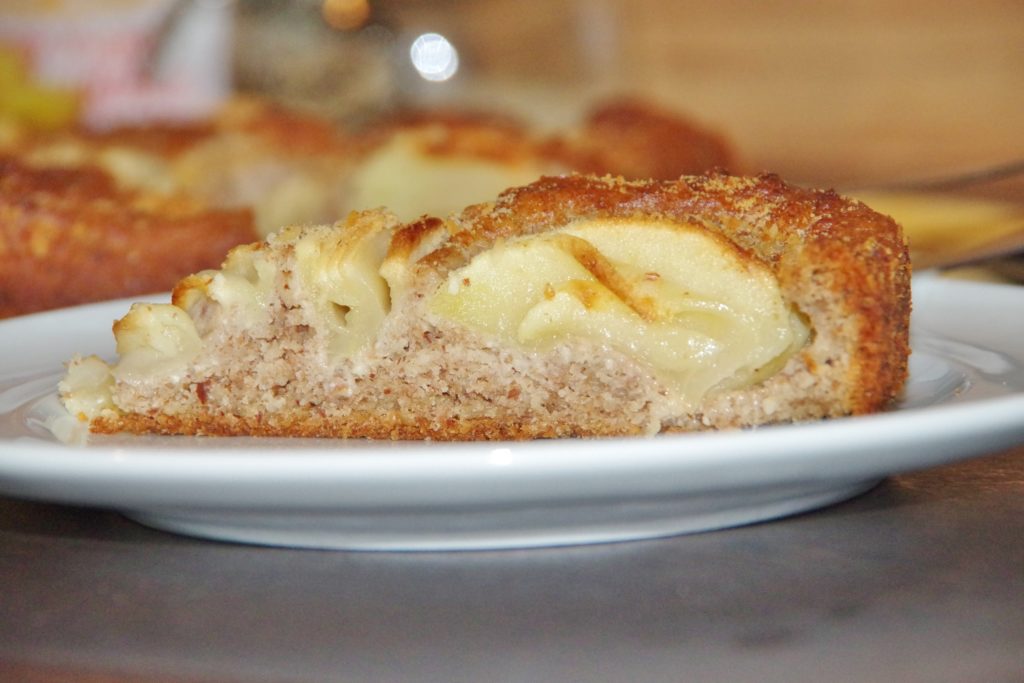 Apfelkuchen ohne Zucker vegan